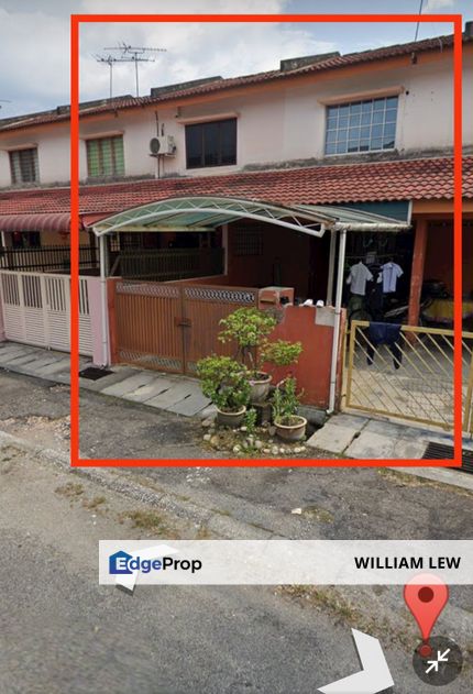 Double storey terrace house at Taman Anjung Megah, Bercham, Perak, Kinta