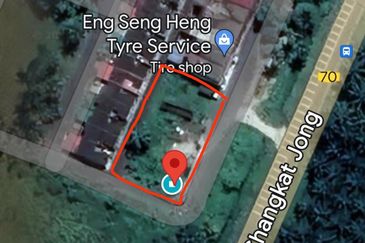 7 plots commercial lands at Langkap facing main road, , off Jalan Kampar - Changkat Jong