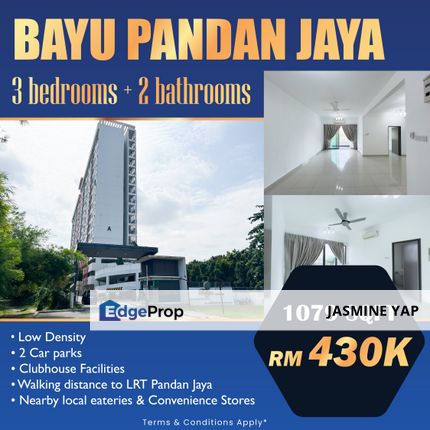 Pandan Jaya nice & LOW DENSITY Condo Walking Distance LRT, Selangor, Pandan Jaya