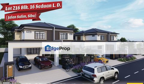 Sibu Double Semi Detached at Jalan Salim, Sarawak, Sibu