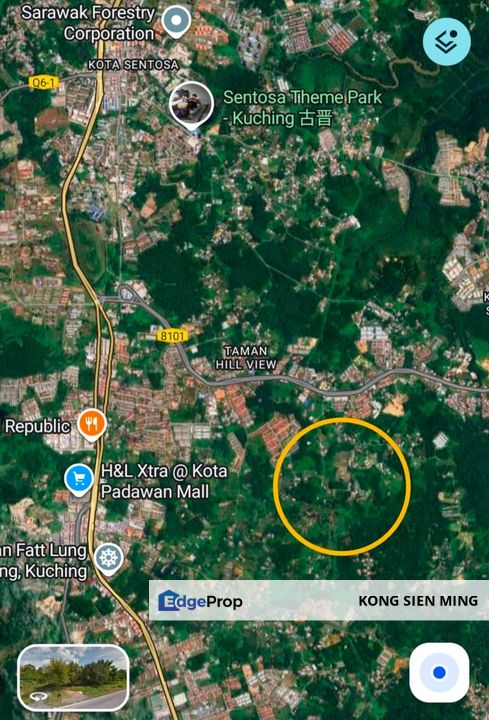 Kuching Land at Muara Tuang, Sarawak, Kuching