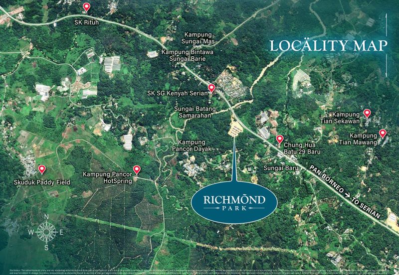 Kuching - Double Storey Corner at Richmond Park