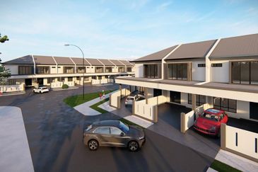 Sibu - Double Storey Terrace at Jalan Teku