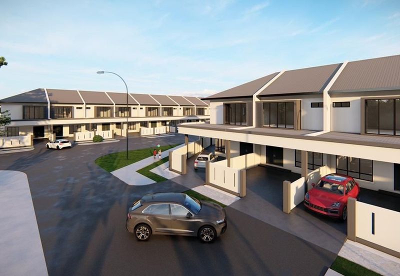 Sibu - Double Storey Terrace at Jalan Teku