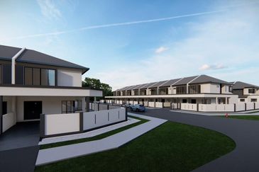 Sibu - Double Storey Terrace at Jalan Teku