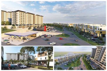 Bintulu - 3 Storey Shophouse at Kemena Heights