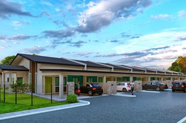 Sibu - Single Storey Terrace Corner at Eco Garden