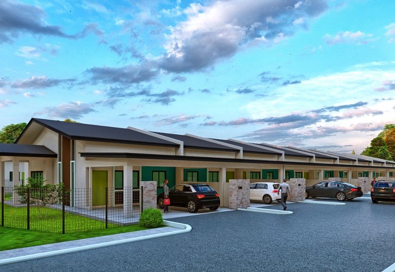 Sibu - Single Storey Terrace Corner at Eco Garden