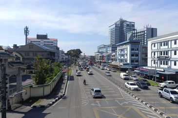 Sibu - 4 Storey Shophouse Corner at Jalan Lanang