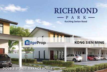 Kuching - Double Storey Terrace at Richmond Park 3, Sarawak, Kuching