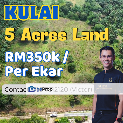 Kulai 5 Acres Land, Johor, Johor Bahru