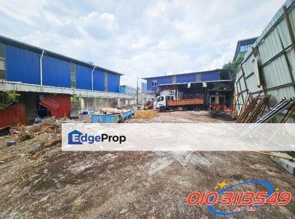 Land Warehouse with office @ Kampung Cheras Baru KL, Kuala Lumpur, Cheras