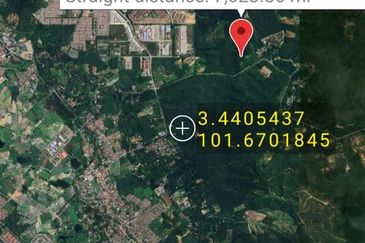 FOR SALE JALAN GENTING BATANG KALI ,SELANGOR.agricultural land