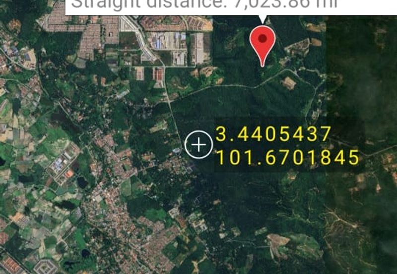 FOR SALE JALAN GENTING BATANG KALI ,SELANGOR.agricultural land