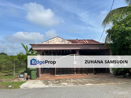 RUMAH SEMI D END LOT TAMAN JERNA INDAH, BERA UNTUK DIJUAL (BEBAS BANJIR), Pahang, Bera