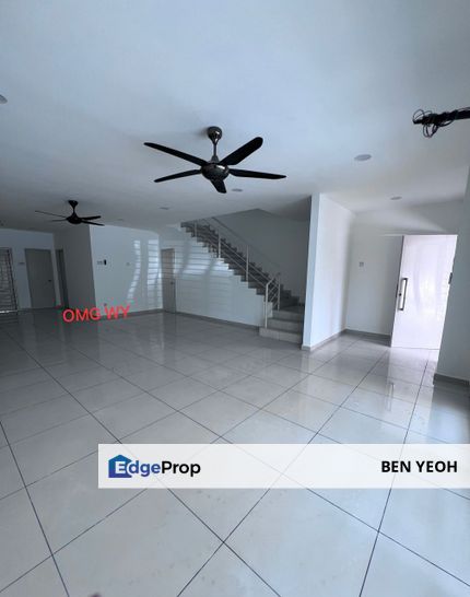 Jenjarom Partially Furnished Double Storey Terrace House for Rent, Selangor, Jenjarom