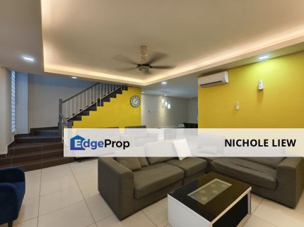 (FULLY RENOVATED + FURNISHED) 2 STOREY SUPERLINK @ Taman Tiara East Semenyih Diamond City Kajang Setia EcoHill Eco Majestic, Selangor, Semenyih