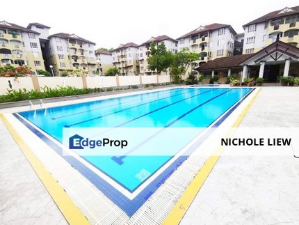 PALING MURAH SEKALI !!! 168k FACING SWIMMING POOL *WALK UP* Pangsapuri Cemara Kajang Utama Kajang Town , Selangor, Kajang