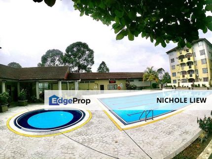 LELONG!!! 170k FACING SWIMMING POOL *WALK UP* Pangsapuri Cemara Kajang Utama Kajang Town , Selangor, Kajang