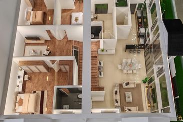 Double Storey Link House For Sale In Rawang