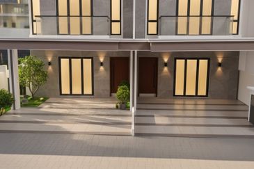 Double Storey Link House For Sale In Rawang