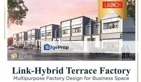 Link Hybrid Terrace Factory For Sale In Sepang, Selangor, Banting