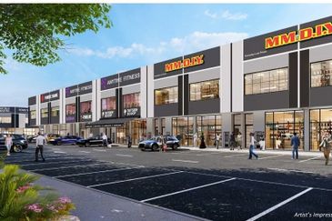 Double Storey Shop For Sale In Bukit Beruntung