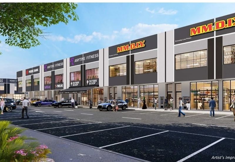 Double Storey Shop For Sale In Bukit Beruntung