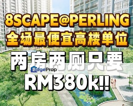 8scape @ Perling | Best Deal in Town! 2R2B Unit with Top Facilities for Only RM380K 🤩, Johor, Johor Bahru