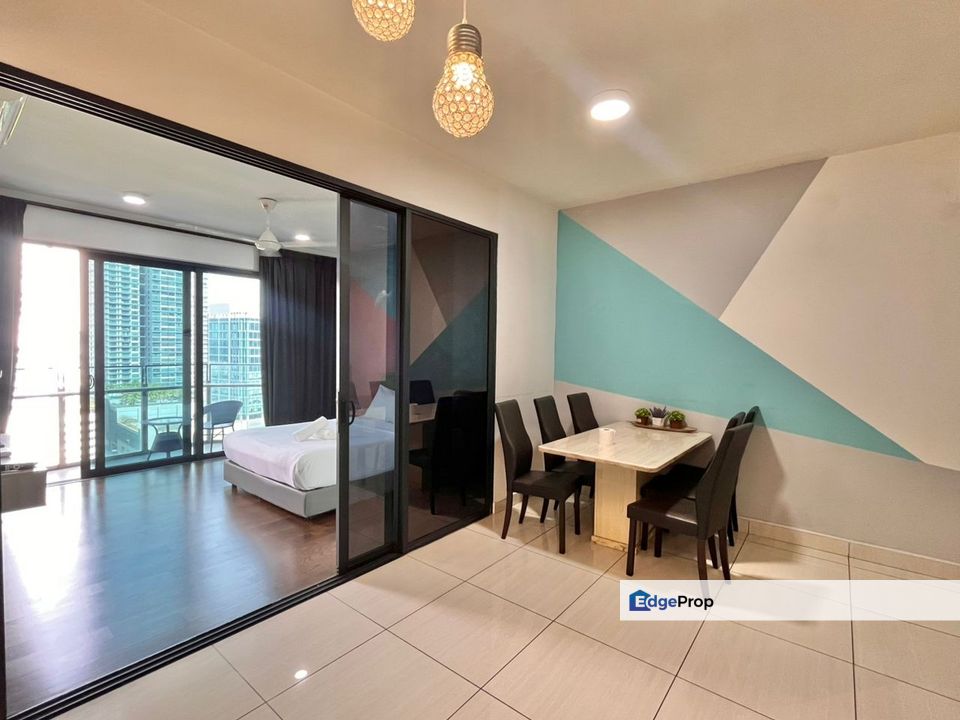 🔥🏢 Puteri Harbour 精美湖景小户型公寓😎 #AlmasSuite 520sqft🌟🌟🌟, Johor, Kota Iskandar