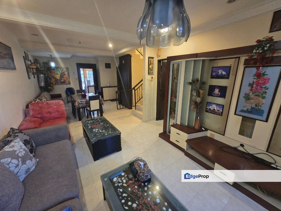 🔥🏡 卖价低于估价的 Nusa Bestari Townhouse😎 #Nusa Villa 1580sqft【4房3厕】Upper Unit👍 四通八达🚗, Johor, Nusajaya