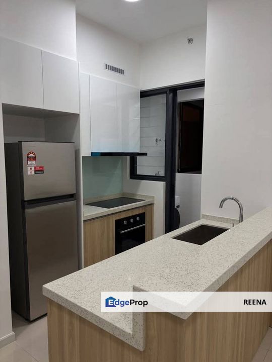 Partially Furnished: Sunway Belfield 2 Bedroom 2 Bathroom, walkable to Monorail Maharajalela, near PNB 118, KL City, KL Sentral, Kuala Lumpur, KL City