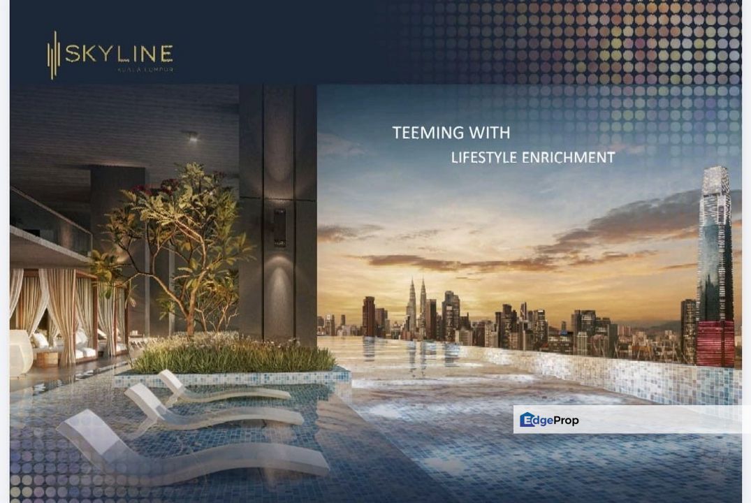Skyline KL Residence, Pudu, Kuala Lumpur New Skyline KL Condo For Sale, Pudu KL City Centre Near TRX KLCC LRT, Kuala Lumpur, Pudu