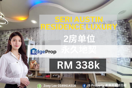 Seri Austin Residence Luxury Apartment @ Jalan Seri Austin, near to Dato Onn, Taman Daya , Johor, Johor Bahru