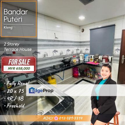 FULLY Reno 🌸 Double Storey Terrace House for SALE | Bandar Puteri, Klang  , Selangor, Klang