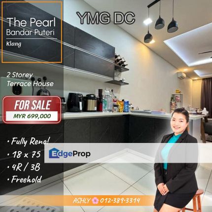 FULLY Renovated 🌸 Double Storey Terrace House for SALE | The Pearl, Bandar Puteri Klang, Selangor, Klang