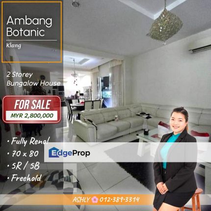 LUXURY + Renovated 🌸 2 Storey Bungalow for SALE | Ambang Botanic, Klang  , Selangor, Bandar Botanic/Bandar Bukit Tinggi