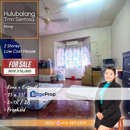 LOW COST 🔖 2 Storey Terraced House for SALE | Taman Sentosa, Klang  , Selangor, Klang