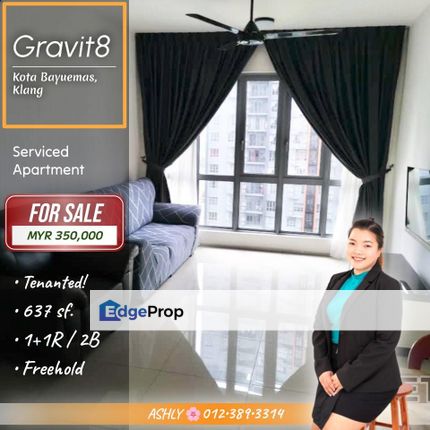 MODERN Living 🌟 Serviced Apartment for SALE | Gravit8, Kota Bayuemas, Klang  , Selangor, Klang