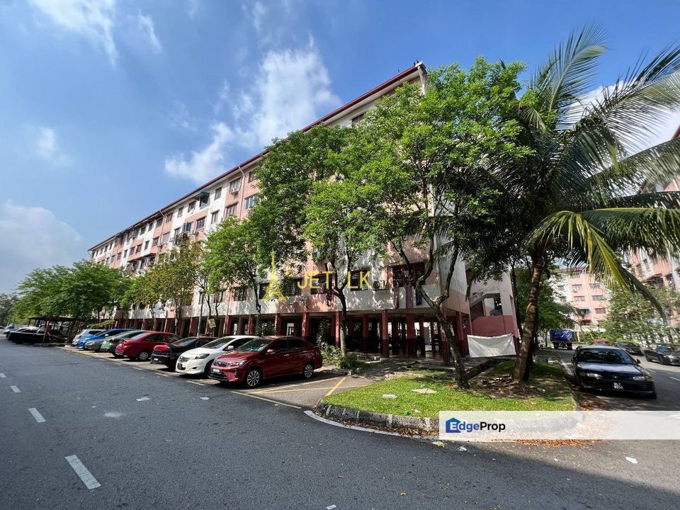 BELOW Bank Value 💰 Low Cost Flat for SALE | Pangsapuri PKNS, Section 7, Shah Alam  , Selangor, Shah Alam