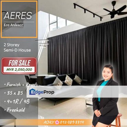 BEST Value Unit ✨ Double Storey Semi-D for SALE | Aeres, Eco Ardence, Setia Alam  , Selangor, Shah Alam
