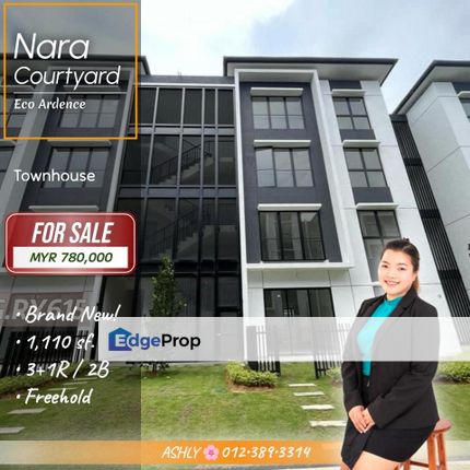 BEST Value 🌟 Townhouse for SALE | Nara Courtyard, Eco Ardence, Setia Alam, Selangor, Shah Alam