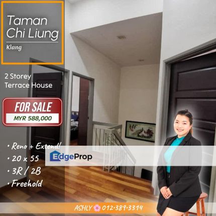 BEST Value 🌟 Renovated Double Storey House for SALE | Taman Chi Liung, Klang, Selangor, Klang