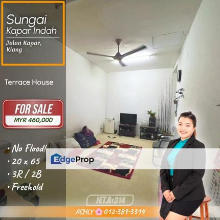BEST Value 🌟 Single Storey Terrace House for SALE | Taman Sungai Kapar Indah, Jalan Kapar, Klang, Selangor, Kapar 