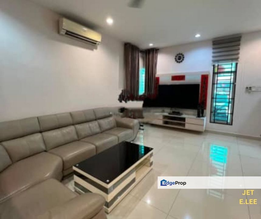 BEST Choice + Renovated & Furnished 🌟 2 Storey Cluster Semi-D for SALE | Aman Perdana, Klang, Selangor, Klang