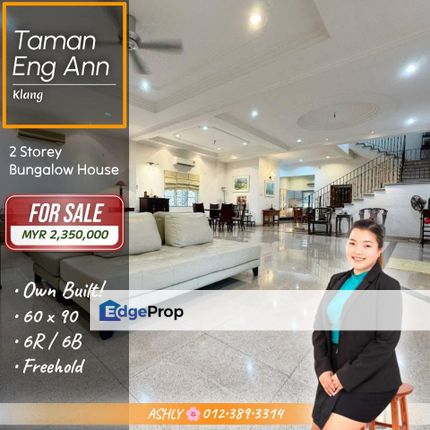 LUXURY Renovation House 🌟 Double Storey Bungalow for SALE | Taman Eng Ann, Klang, Selangor, Klang