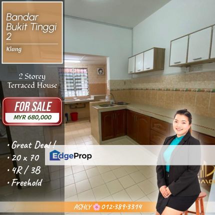 BEST Deal 🌟 Double Storey Terrace House for SALE | Bandar Bukit Tinggi 2, Klang, Selangor, Klang