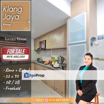 Fully Renovated ✨ 1 Storey Terrace House for SALE | Taman Klang Jaya, Klang, Selangor, Klang
