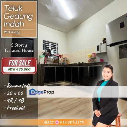 BEST Deal 💥 2 Storey Terrace House for SALE | Teluk Gedung Indah, Port Klang, Selangor, Klang