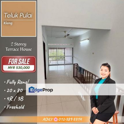 Renovated Good Condition 🌟 2 Storey Terrace House for SALE | Teluk Pulai, Klang, Selangor, Klang